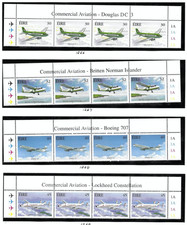 A good cat value  fantastic mint 2000 Irish group with panes and strips