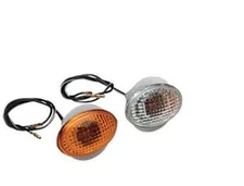 K&S Technologies Flush Mount Marker Lights - Flat Oval Small/Clear Lens -