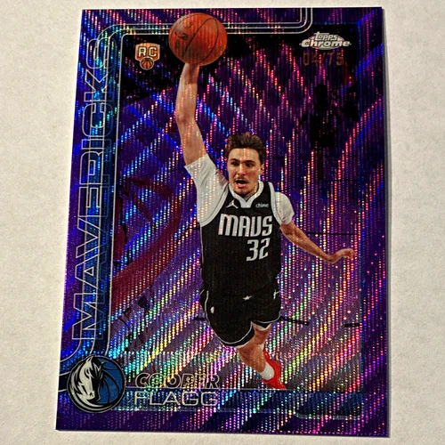 Topps 2026 Topps Chrome update Cooper Flagg Dallas Mavericks RC #151 04/75