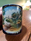 Antique Souvenir Cup  Country Road Near Mt. Clemens Michigan