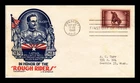 DR JIM STAMPS US COVER ROUGH RIDERS 50TH ANNIVERSARY FDC STAEHLE CACHET CRAFT