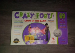 Crazy Forts Glow In The Dark Construction Fort Building Toy Crazy Forts Inc