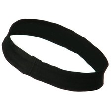 Cn Twill Stretchable Hat Band One Size Black