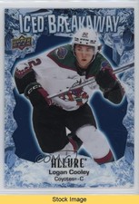2023-24 Upper Deck Allure Iced Breakaway Logan Cooley #IB-22 READ 1j9q