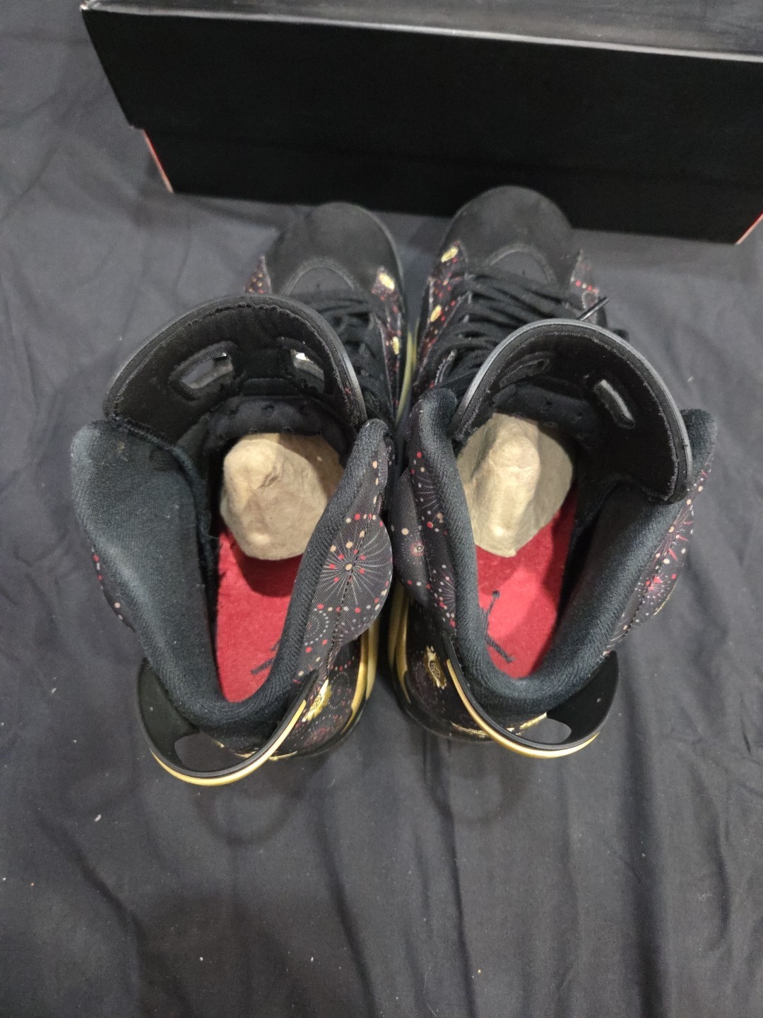 Air Jordan 6 Retro Chinese New Year Sneakers AA2492-021 Mens Size 9.5 thumbnail 5