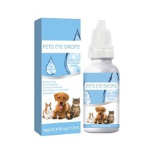 12ml PET Eye Drops for Dog Cat for Red,Itchy Eyes,Conjunctivitis,And Tear Stains