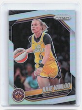 2025 Panini Prizm WNBA #132 Julie Vanloo Silver Prizms Los Angeles Sparks