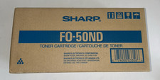 NEW Genuine Sharp FO-50ND Black Toner Cartridge OEM Factory Sealed FO50ND