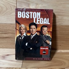 Boston Legal: Complete First 1st Season One DVD, 2005, 5-Disc Set NEW Sealed