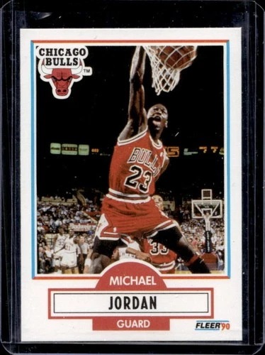 1990-91 Fleer Michael Jordan #26 Bulls