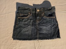 Old Navy Size 7 Blue Denim Mini Skirt