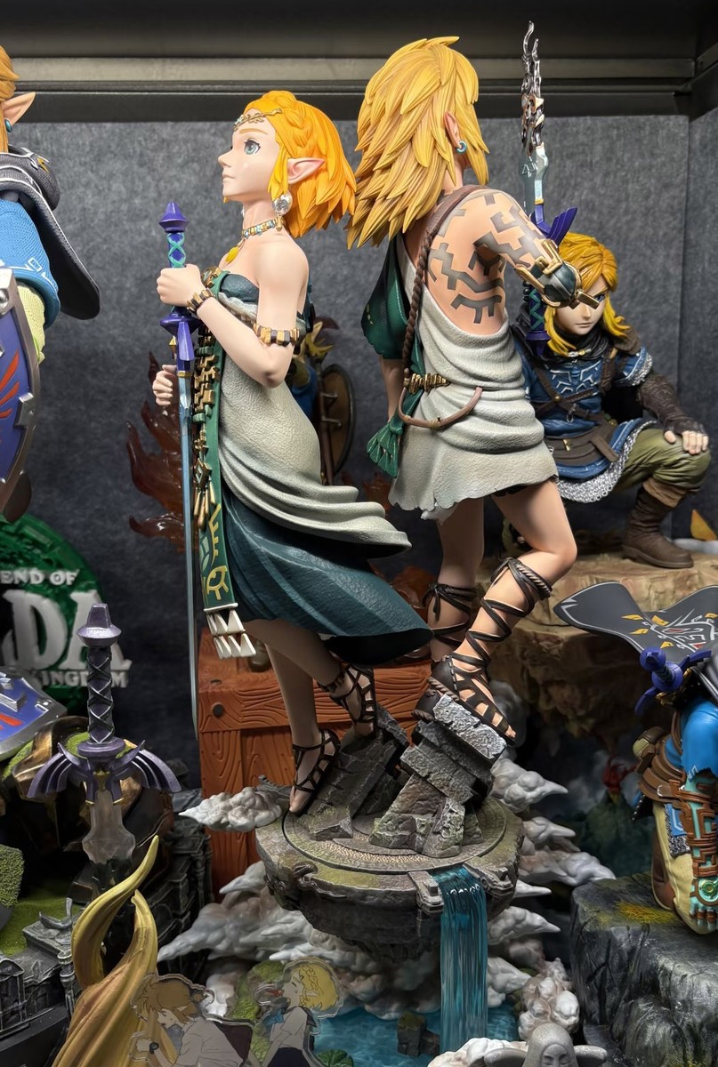 FairyLand Studio Link Zelda Resin 2 Figurines Statue Collectibles