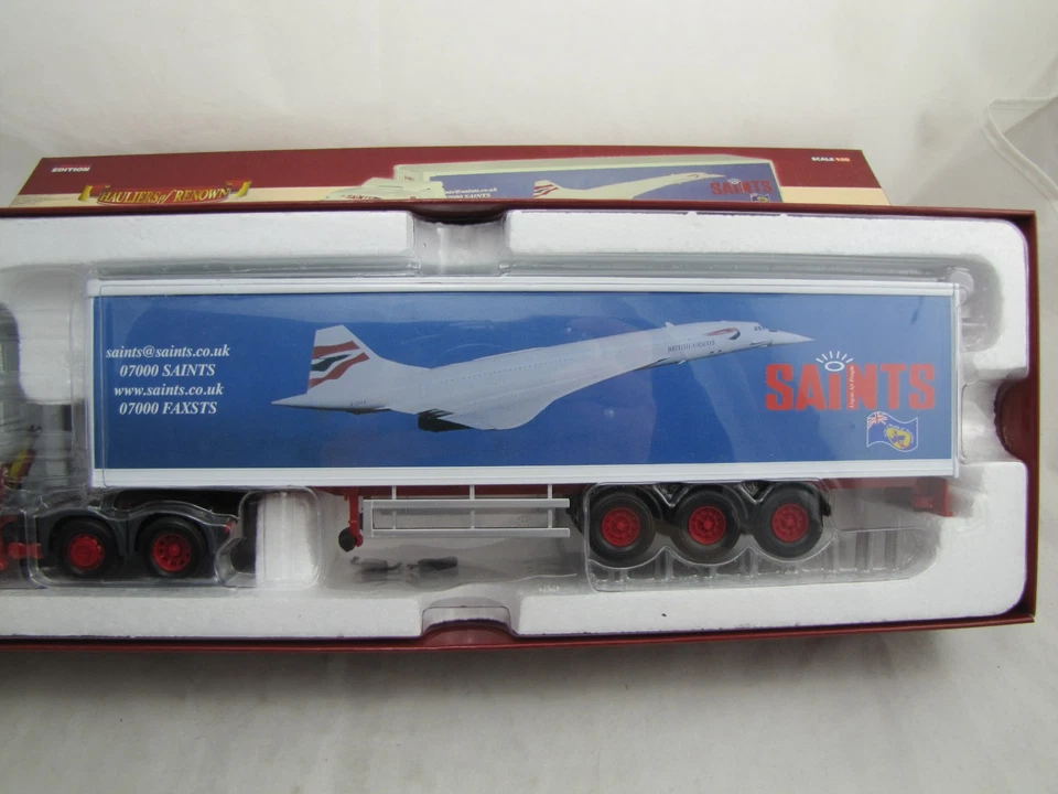 Corgi CC13433 MAN TGA Cab & Trailer Saints Transport Ltd Slough Berkshire 1:50 - Bild 4 von 4