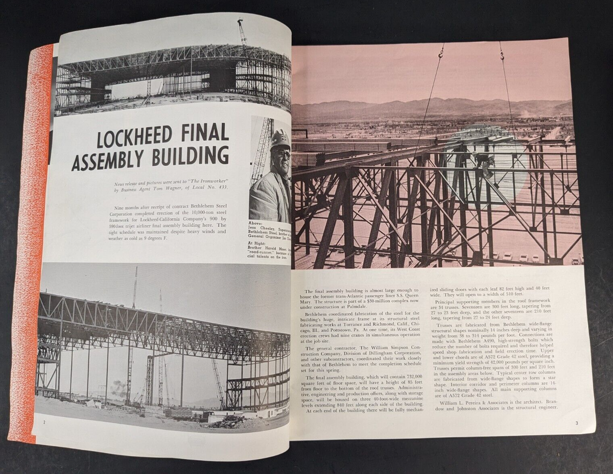 VTG The Ironworker Magazine June 1969 Volume LXIX Number