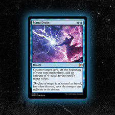 Mana Drain - Custom Magic: The Gathering Card - High-Quality