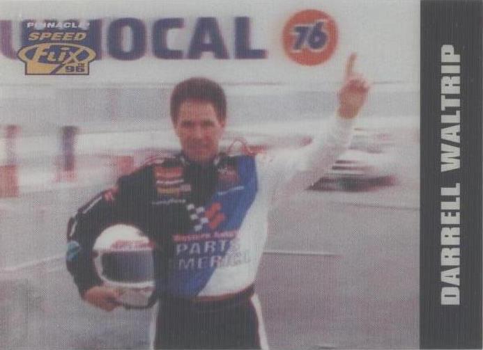 1996 Pinnacle Speed Flix - Darrell Waltrip #7 - 1 of 1