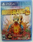 Borderlands 3 (PS4, 2019) + Gold Weapon Skin Pack. NEW FACTORY SEALED