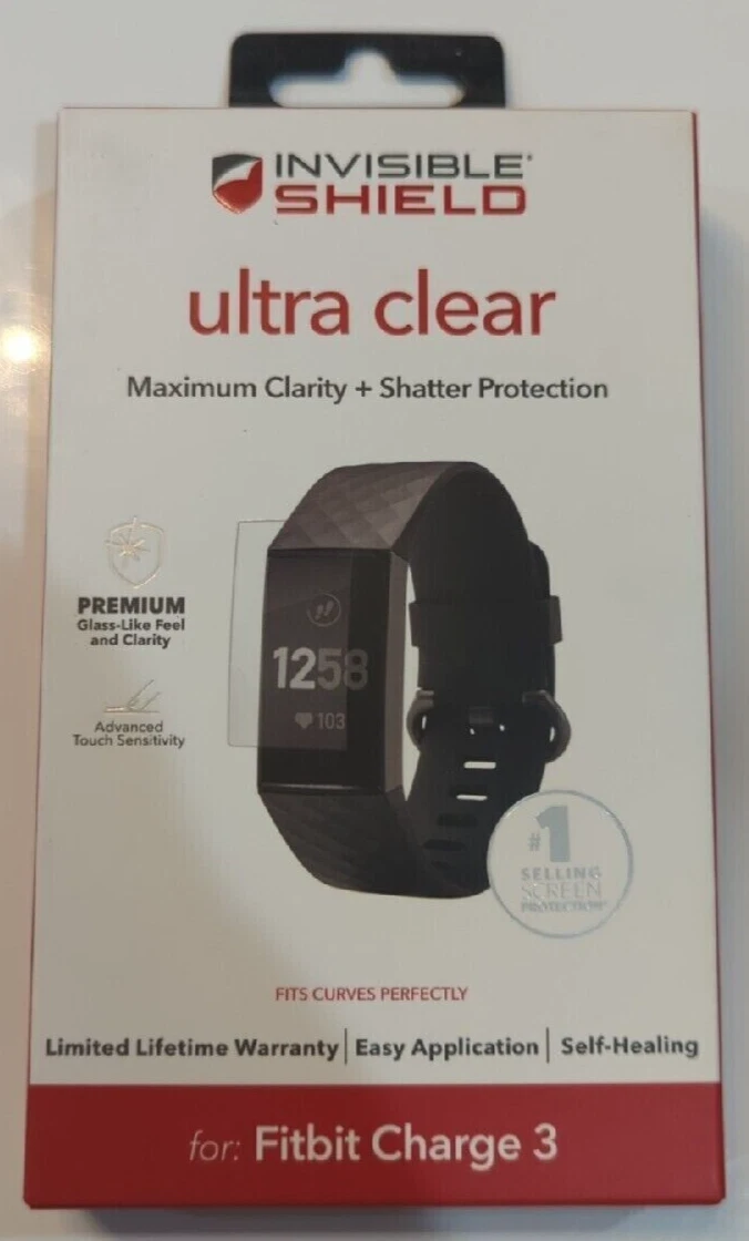 ZAGG InvisibleShield Ultra Clear Screen Protector for Fitbit