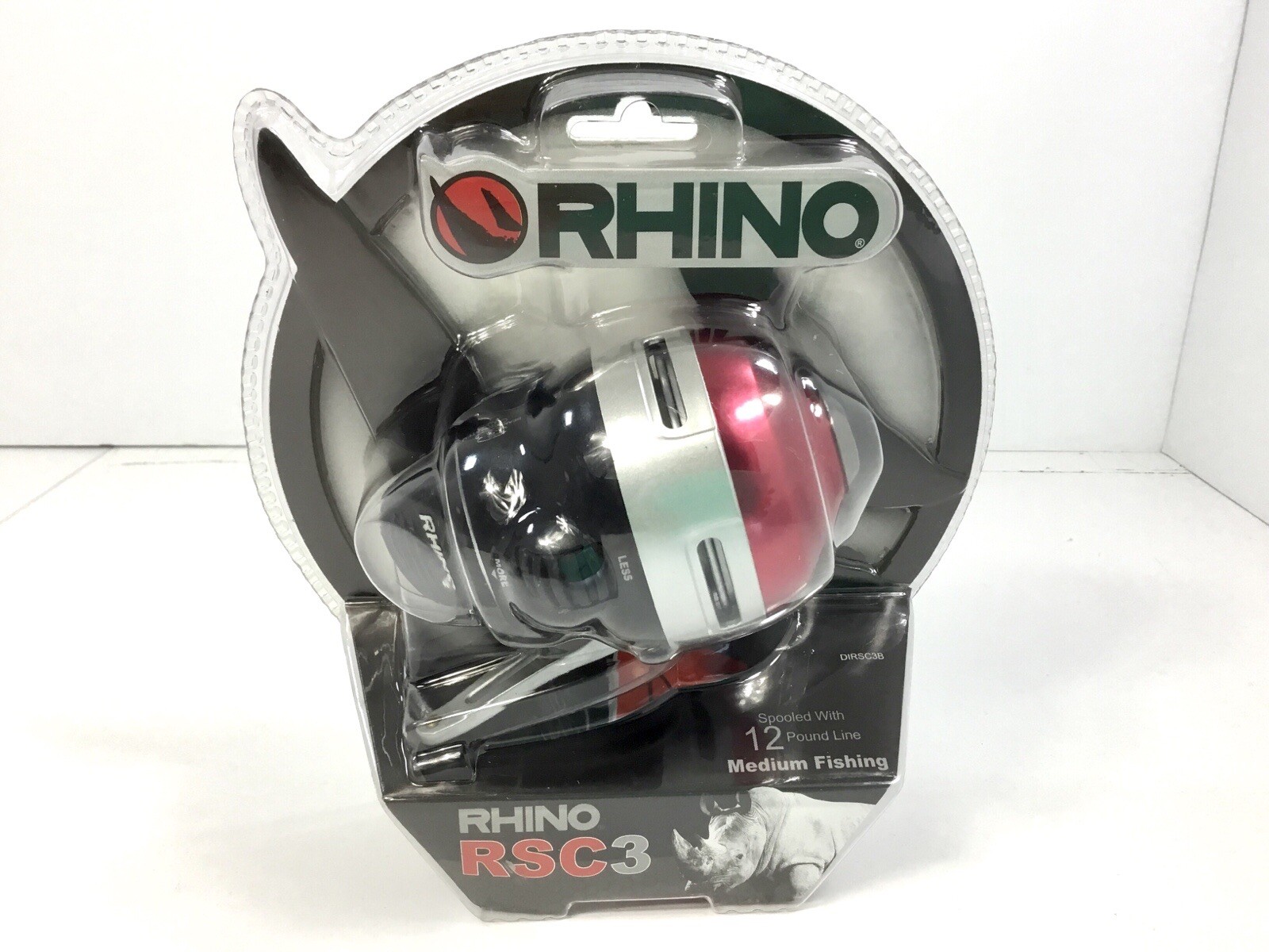 New Zebco Rhino RSC3 Closed Face Casting Fishing Reel W/ 12 Lb Line DIRSC3B