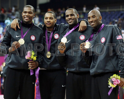 2012 USA OLYMPIC BASKETBALL KOBE LEBRON DURANT