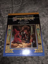 Advanced Dungeons and Dragons Dragolance Dragons of Flame Dungeon Module TSR