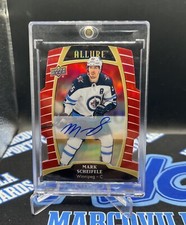 2019-20 Upper Deck Allure Auto Red Rainbow #41 Mark Scheifele NM-MT