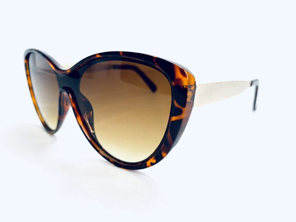 Gafas de sol Jessica Simpson de gran tamaño doradas tortuga lentes UVB KCJSOP0610-A J5871 TS Foto 2 de 4