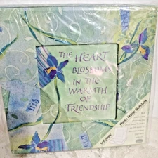 The Hart Blossom In The Friendship Photo Album Notebook 200 Sheet w/ScriptureNew