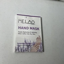 Melao Hand Mask Lavender Scented New Sealed