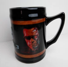 TERMINATOR T3 RISE OF THE MACHINES  Large 32oz Ceramic Beer Mug 2003