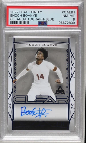 2022-23 Leaf Trinity - Enoch Boakye #CA-EB1