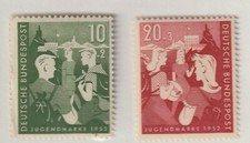 Alemania Occidental - Albergues juveniles 1952 - SG 1080-1081 - MM (101)