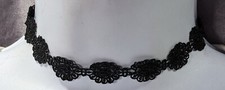 Gothic Victorian Style Floral Lace Choker