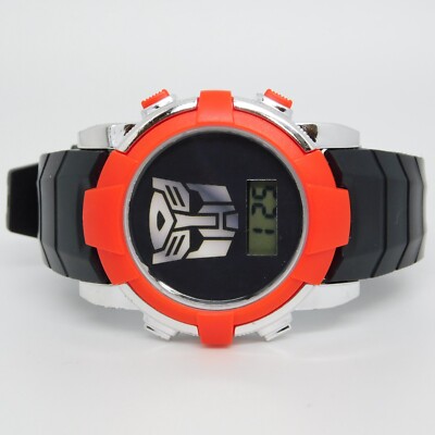 TRANSFORMERS Quartz Digital Men's Watch New Battery