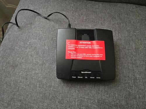 SIEMENS SPEEDSTREAM 4100 ETHERNET USB ADSL MODEM - Picture 3 of 4