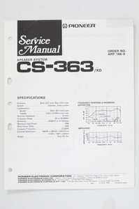 pioneer cs 363 speakers