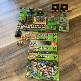 LEGO Minecraft 21127 The Fortress Retired All Manuals No Box