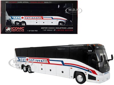 MCI J4500 COACH BUS ''INTERNATIONAL STAGE LINES'' 1/87 BY ICONIC REPLICAS 87-0466
