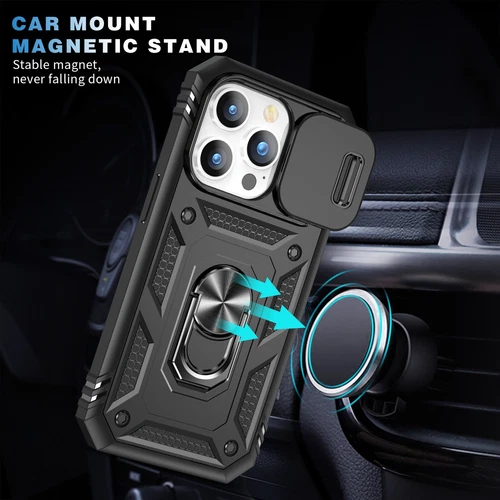 For iPhone 16 15 Pro Max 14 13 12 11 7 8 XS Rubber Case Slide Camera Lens Cover - Picture 3 of 101