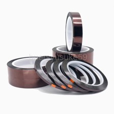 33M High Temperature Heat Resistant Polyimide Gold Kapton Tape Thick 0.1/0.12mm
