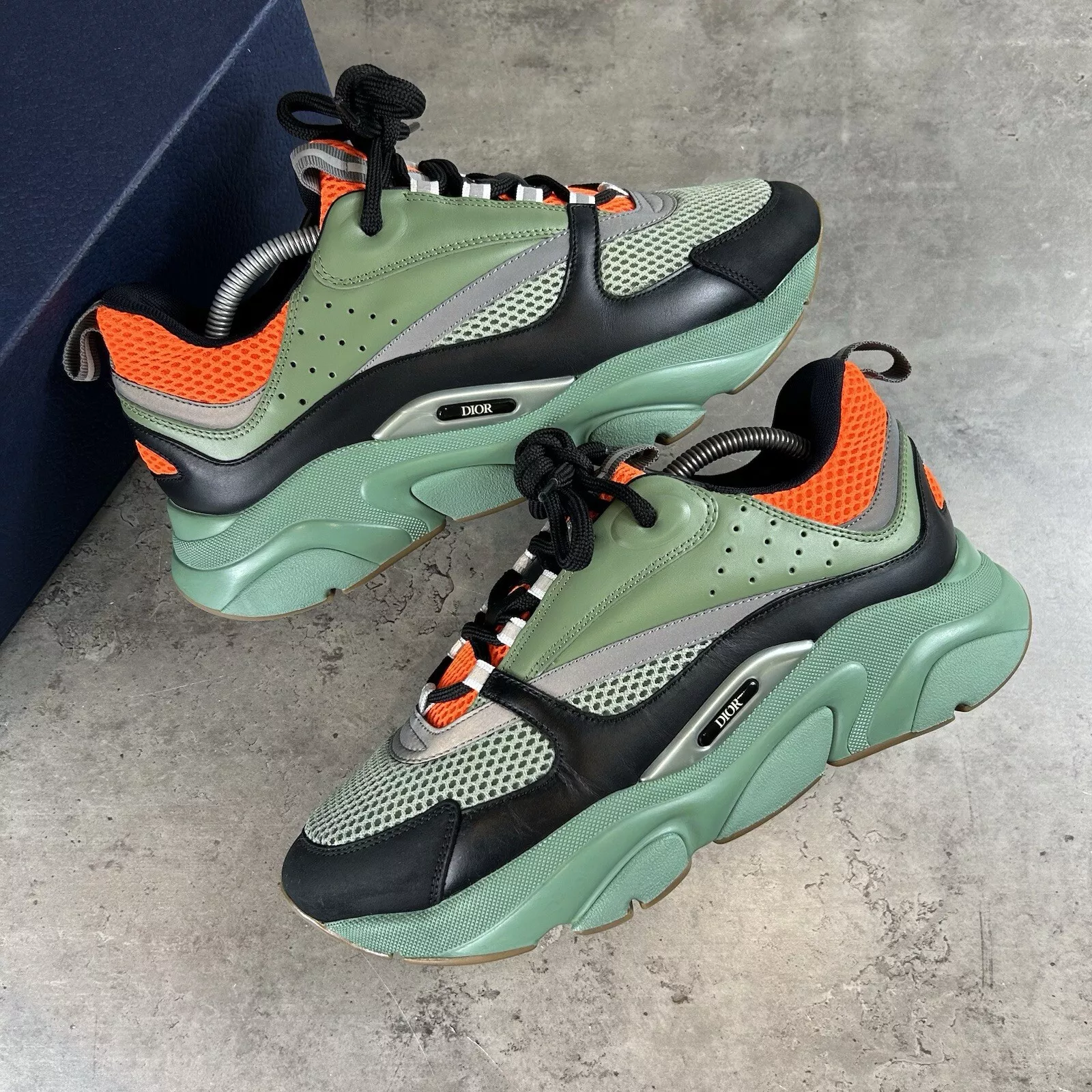 Dior B22 vert/orange