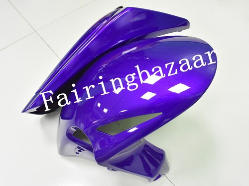 Fit for CBR1000RR 2008-2011 Blue Silver Flame ABS Injection Bodywork Fairing Kit - Picture 6 of 7