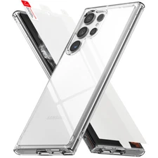 For Samsung Galaxy S22 Ultra 5G Case | Ringke [Fusion] Cover + Screen Protector