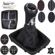 ICT Schaltknauf Schaltsack Leder für VW Golf Sportsvan neu A38