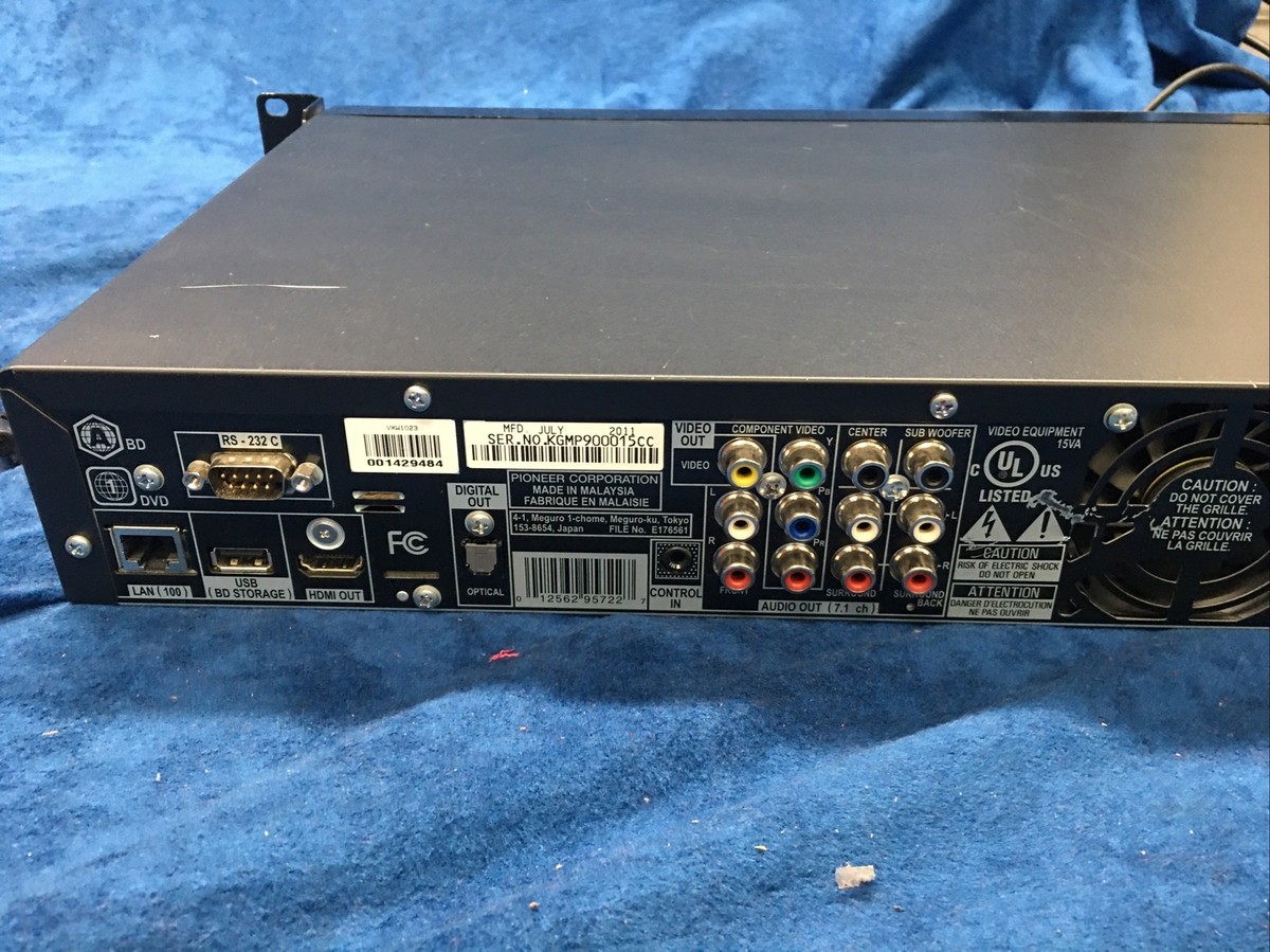 PIONEER BLU-RAY DISC PLAYER BDP-V6000 | eBay