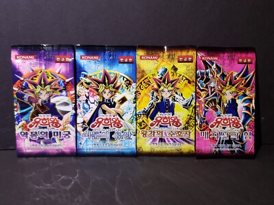 Yu-Gi-Oh! Korean Booster Packs Yu-Gi-Oh! Korean Booster Pack Lot  11  Factory Sealed Packs, Legend Of Blue Eyes White Dragon, 2002 Vintage All Yugioh  Booster Packs