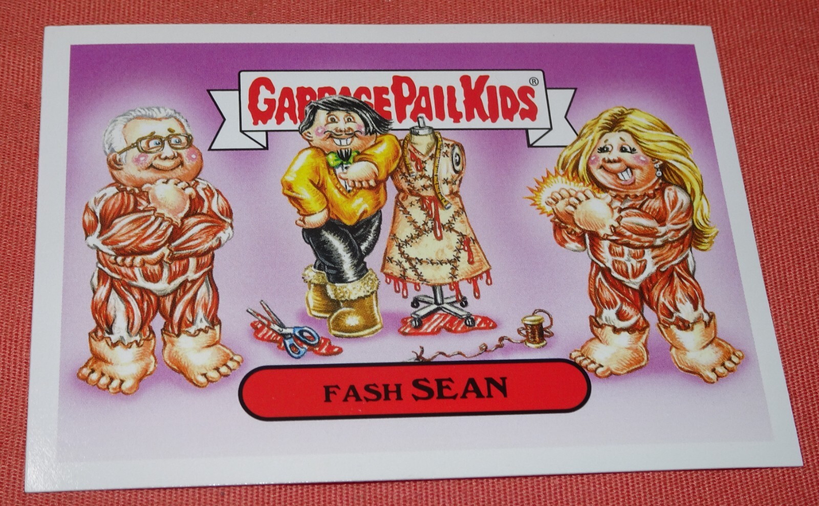 SET of 12 GARBAGE PAIL KIDS GPK REALITY TV SERIES STICKER 2016 complete B SERIES