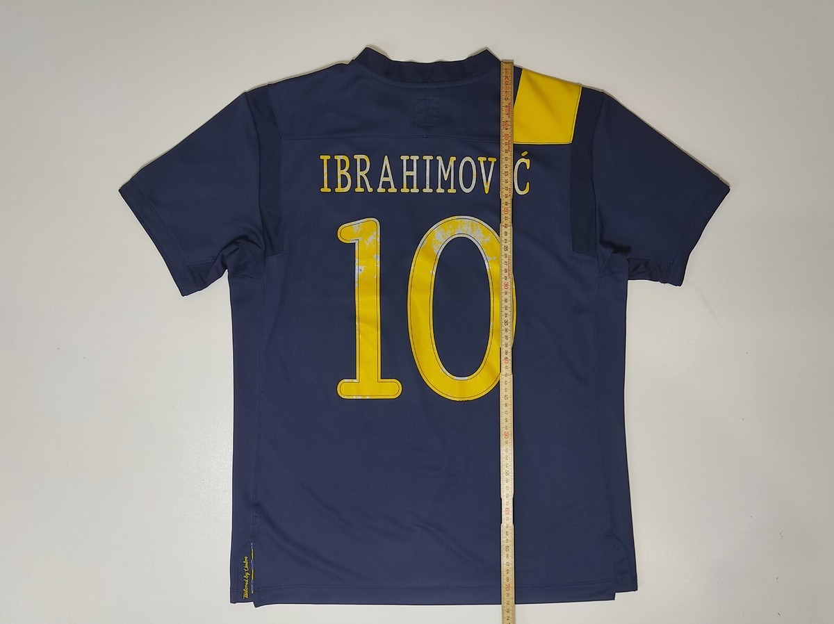 10 IBRAHIMOVIC SWEDEN 2011-12 AWAY SHIRT UMBRO JERSEY SOCCER RARE