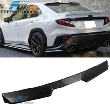 Fits 22-25 Subaru WRX V Style ABS Rear Roof Spoiler Painted #P8Y Magnetite Gray