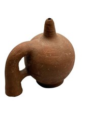 Greek Pottery Wine Jug Naxos Island Primitive Rustic Design